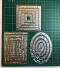 Large Shape Frames & Words Die Collection - 3 Die Sets - 48 Dies