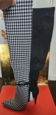 Jus Fab Black Heeled Womens