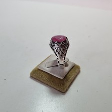 Pink ruby ring mens - pink,