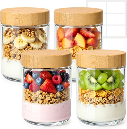 Overnight oats jar 500ml - overnight, 500ml,