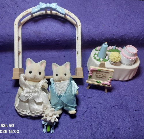Sylvanian families wedding - sylvanian,