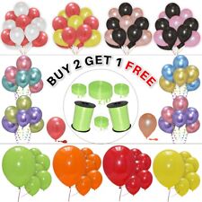 Large Plain Balloons 12"inch x 30 Helium Quality Wedding Birthday Party BALOONS