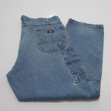 Dickies Carpenter Jeans Mens Regular straight Blue W44 / L32 REF (M17860)