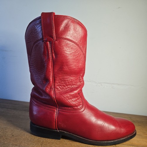 Justin ropers red women s - red, m