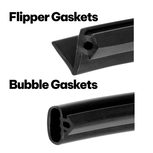 Flipper bubble rubber gasket - rubber,