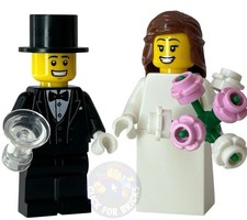 LEGO Bride + Groom Wedding