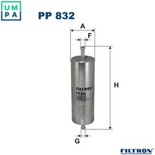 FUEL FILTER PP 832 FOR BERTONE
