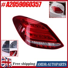 FOR MERCEDES-BENZ C-CLASS W205 PASSENGER SIDE LED LEFT TAIL LIGHT LAMP ASSEMBLY