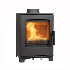 Mi Fires Tinderbox Small 5kw Defra Multifuel Stove Eco Design 2022 Ready Black