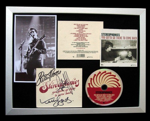 STEREOPHONICS+SIGNED+FRAMED+YO