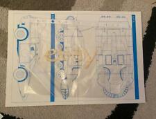 SPECTRUM PURSUIT VEHICLE SPV SPC CAPTAIN SCARLET US Blueprint Gerry Anderson