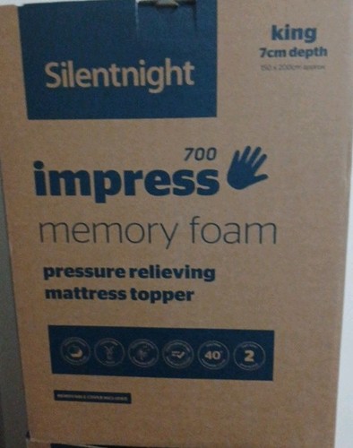 Silentnight impress 7cm memory - impress,