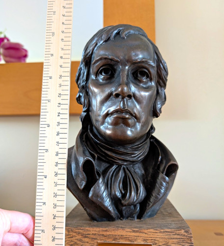 Robert burns bust signed - robert,