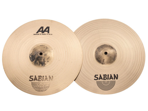 Sabian metal x hi - sabian, 14"