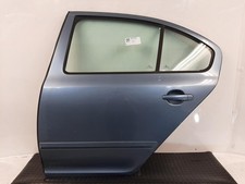 2012 SKODA OCTAVIA Mk2 (1Z) 5 Door Hatchback Grey N/S Passengers Left Rear Door