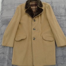 Vintage Mens Overcoat 44R