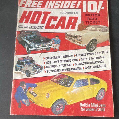 Hot car magazine issue april - car,