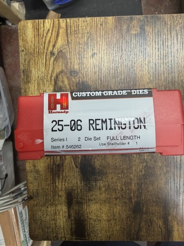 Hornady reloading tools - 25-06,