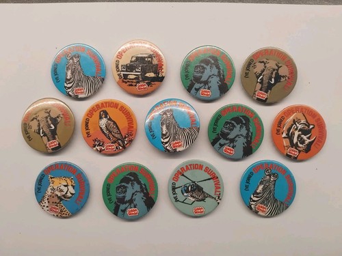 Vintage badges operation - vintage,