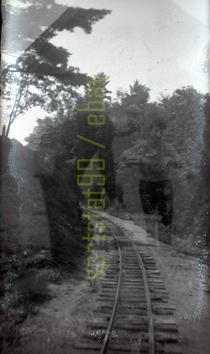 Narrow gauge train tracks - narrow,