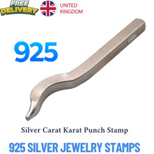 Custom Bent 925 Silver Stamp -