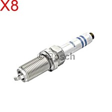 BOSCH Spark Plug 8x Fits AUDI A1 A3 PORSCHE Macan SEAT SKODA VW 07-20 0241245673