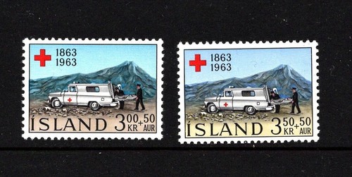 Iceland 1963 red cross - iceland,