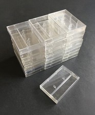25 x Used Clear Cassette Cases