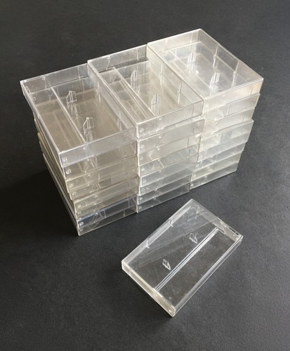 Used clear cassette cases - x,