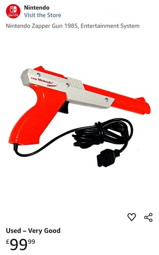 1985 nintendo nes zapper - 1985, gun