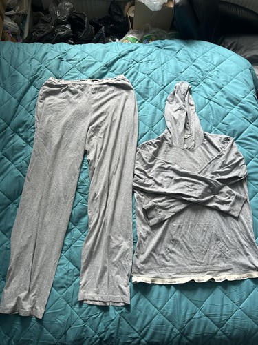 Calvin klein grey lounge set - klein,