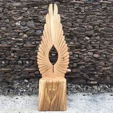 Angel Wing Wooden Chair –