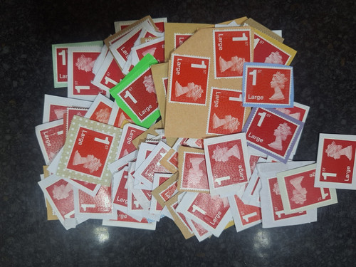 100 1st class red - 100, x