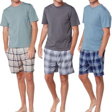 Mens Pyjamas Shorty Short