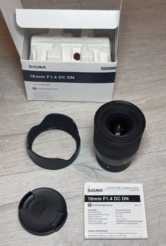 Sigma 16mm dc dn - sigma,