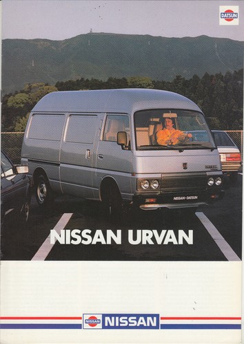 1983 nissan urvan - 1983, brochure