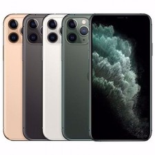 Apple iPhone 11 Pro Max A2218 512GB 4GB Smartphone Mobile Unlocked GRADE C}