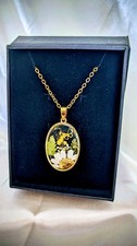 Pressed Flower Pendant