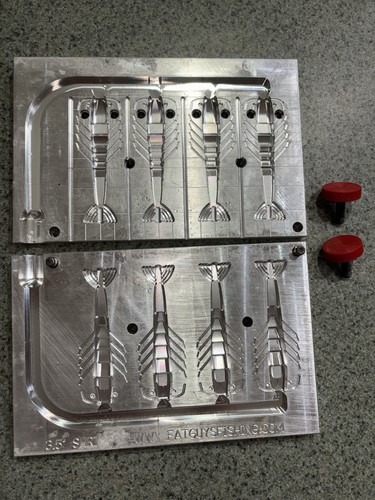 Soft plastic bait mold shrimp - plastic,