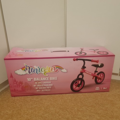 Unicorn balance bike pink - unicorn,