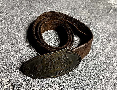 Vintage superdry leather belt - superdry,