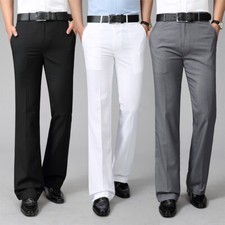Mens Bell Bottom Pants Retro