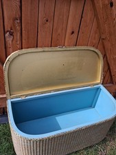 Vintage Lloyd Loom Ottoman