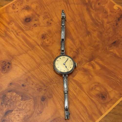 Antique art deco wristwatch - art,