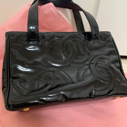 Rare chanel enamel triple coco - chanel,