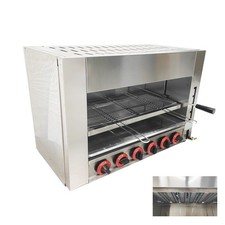 Gas-Fired Chicken Grill