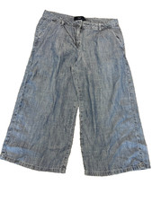 Next uk size 12 blue 30% linen