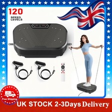Vibration Plate Body Shaker Massage Fitness Machine Oscillating Power 120 Levels