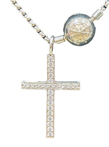 925 silver necklace - silver,