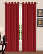Luxury THERMAL BLACK OUT EYELET CURTAIN PAIR 46x72, 66x54, 66x72, 66x90, 90x90